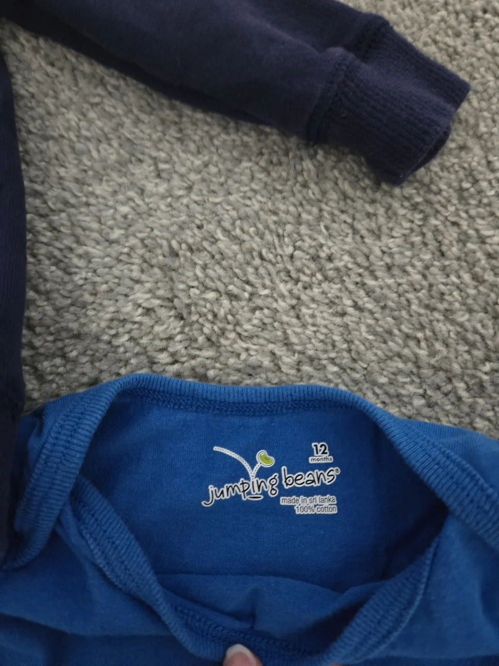 Bundle Of Baby Navy Dinosaur Hoodie, Striped One-Piece, Blue Milk Man Bodysuit